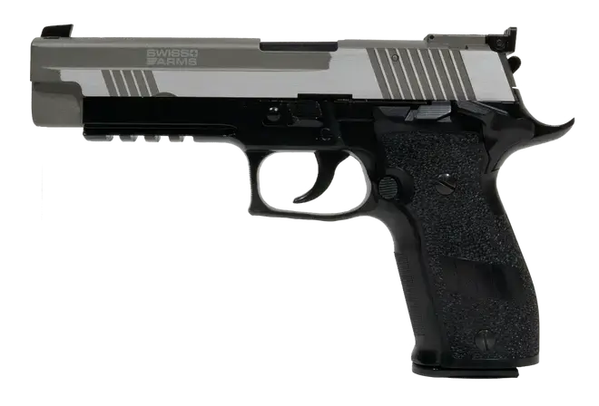 Swiss Arms Navy Pistol XXL Airline, Dual Tone